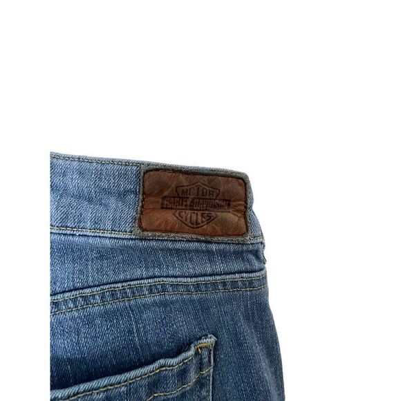 Harley Davidson Straight Leg Denim Jeans - Picture 4 of 4